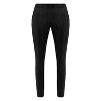 Fergie Leather Jogger Pant - Jet Black