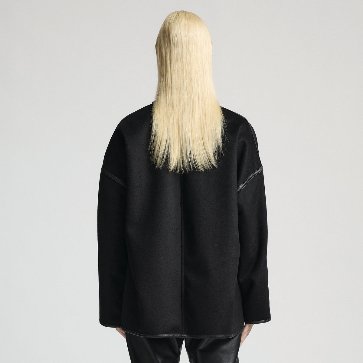 Jasmine Coat - Jet Black
