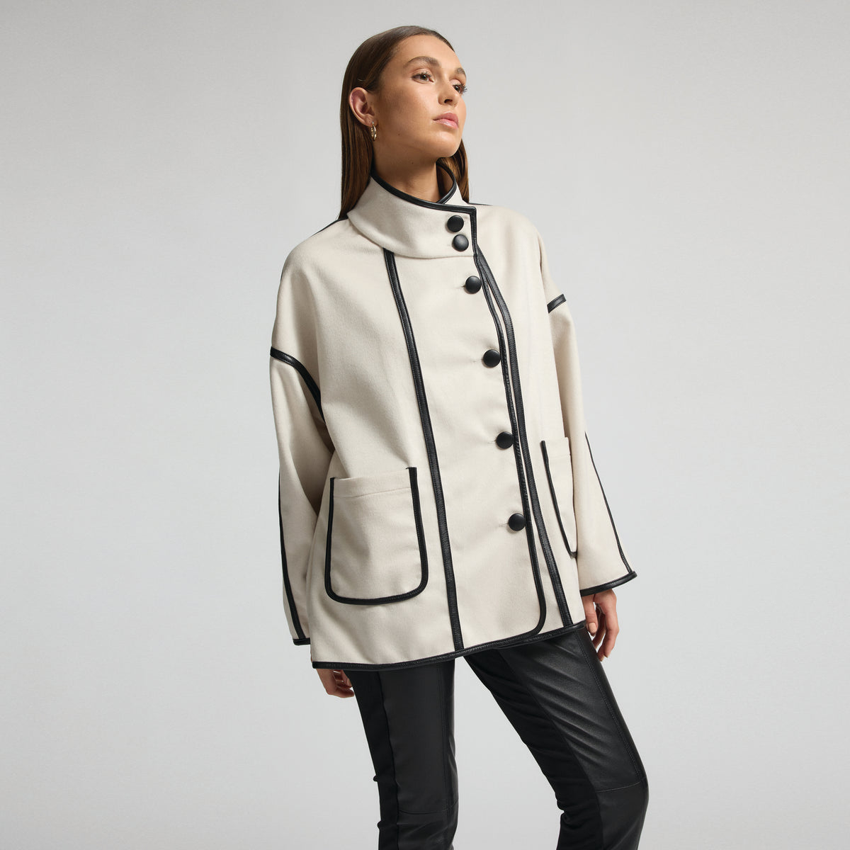 Jasmine Coat - Milk