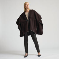 Karson Cape - Espresso