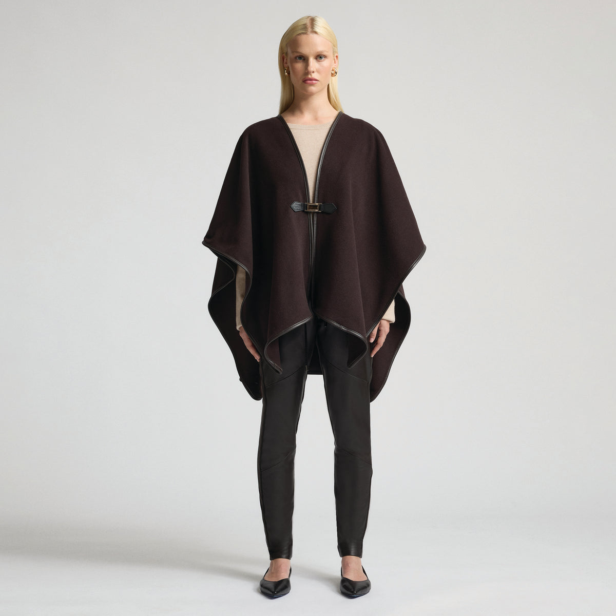 Karson Cape - Espresso