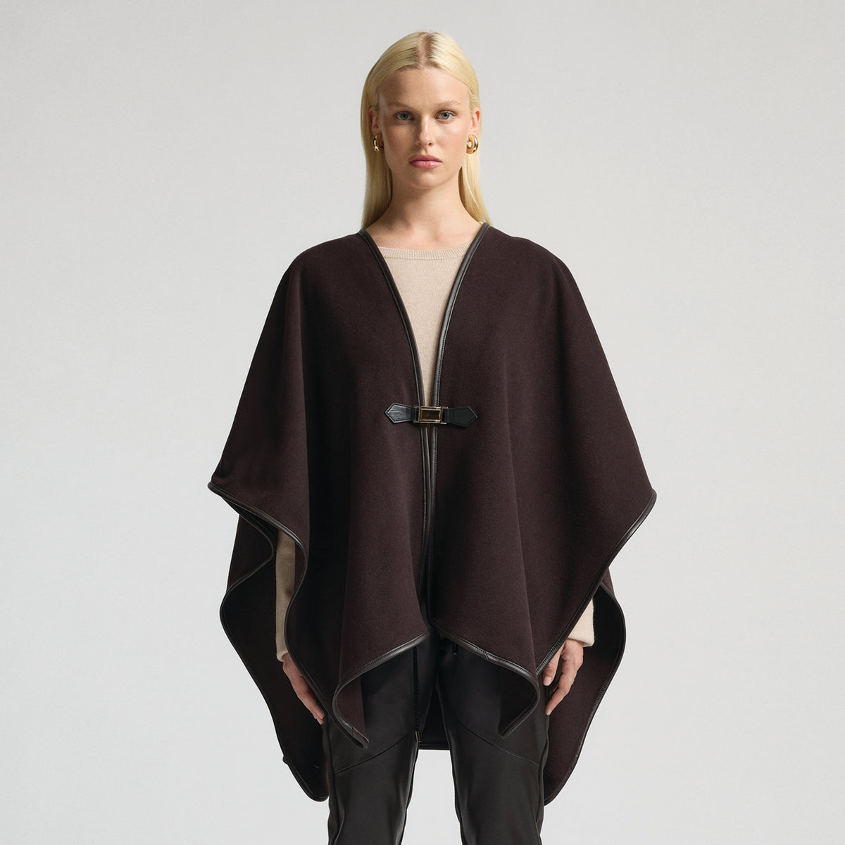 Karson Cape - Espresso