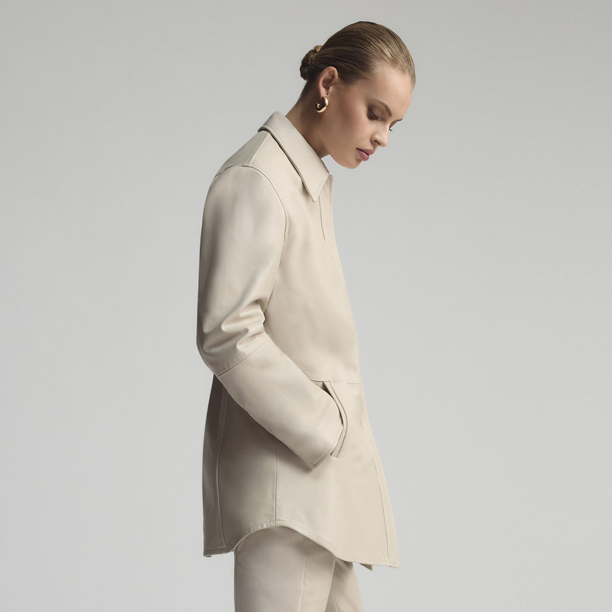 Isla Jacket - Porcelain
