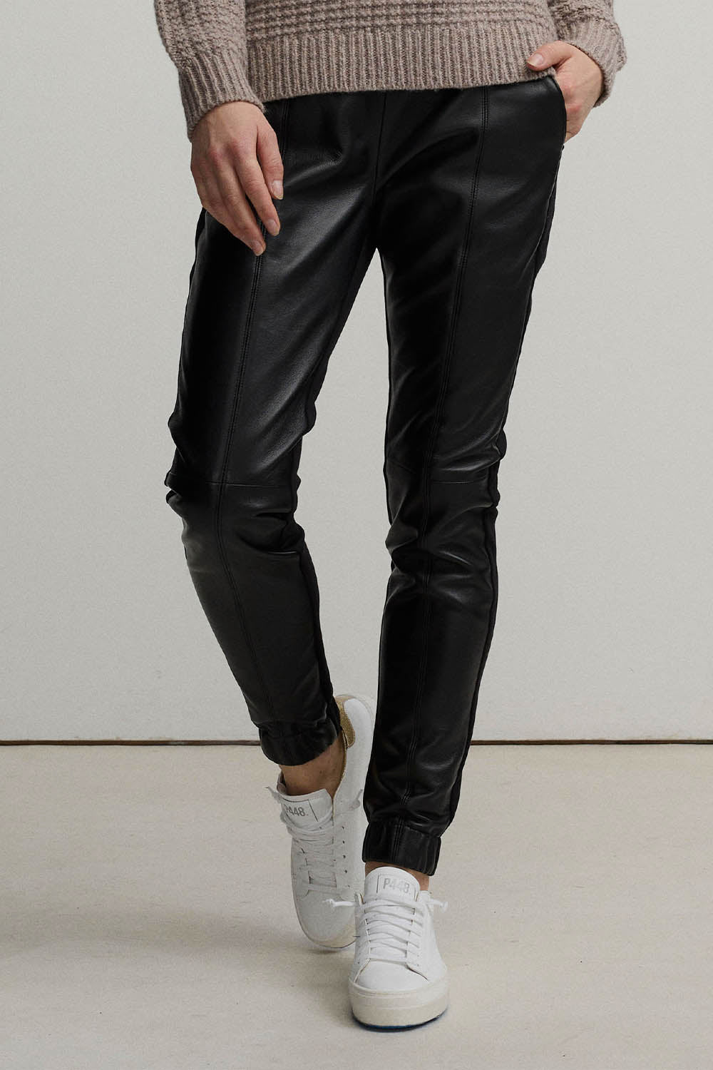 Fergie Leather Jogger Pant - Hand Made in Australia – RAW by RAW