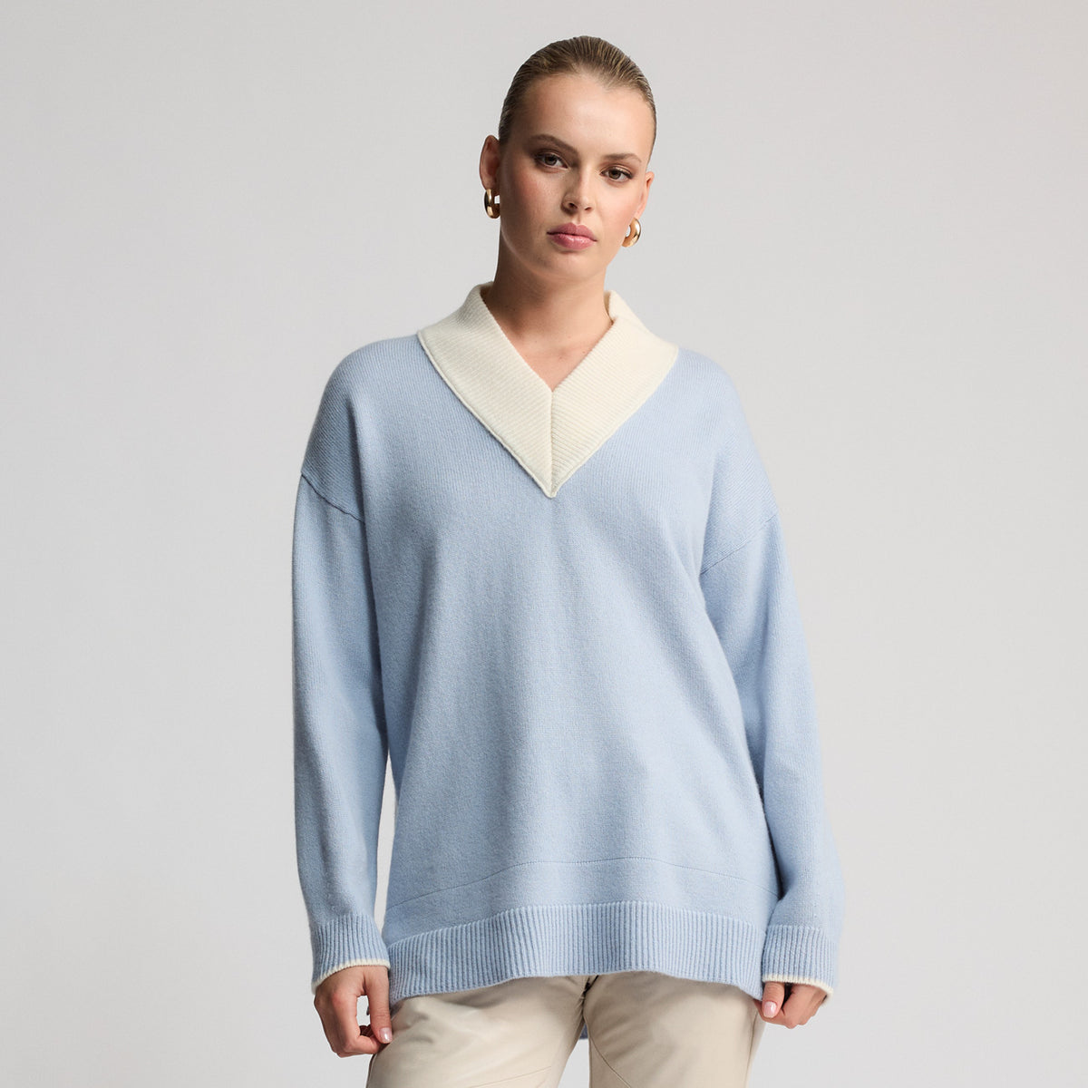 Parker Knit - Baby Blue