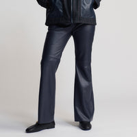 Harper Leather Pant - British Navy