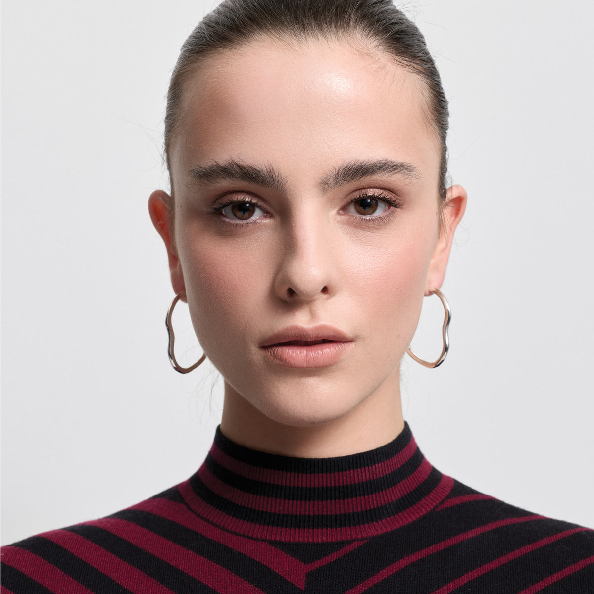 Base Layer Jacquard Knit - Bordeaux