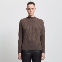Carissa Cashmere Blend Knit - Biscuit