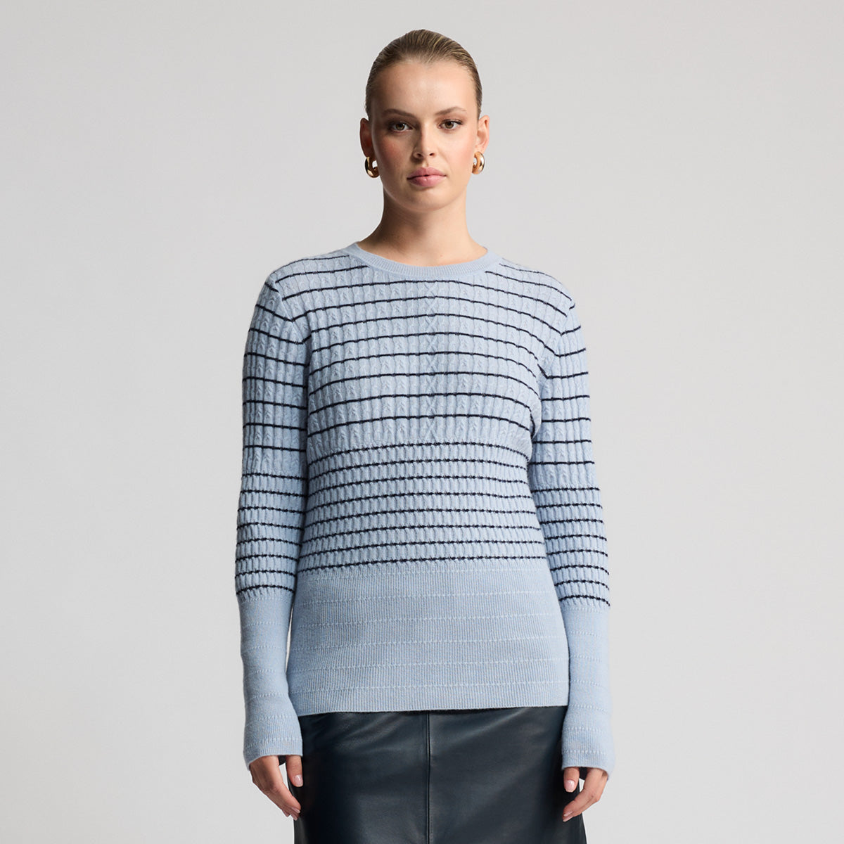 Portland Knit - Baby Blue