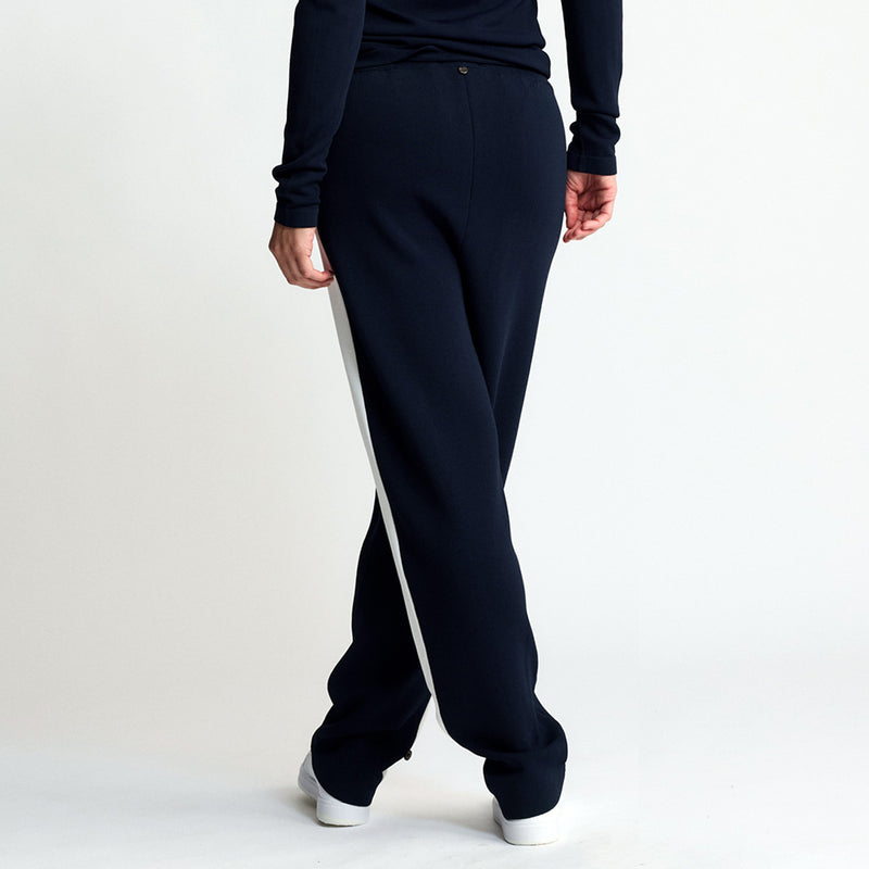 Base Layer Wide Leg Trouser - British Navy