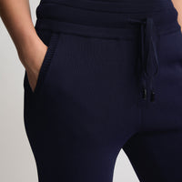 Base Layer Stretch Knit Pant - British Navy