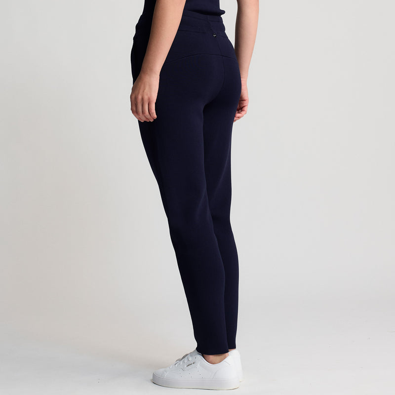 Base Layer Stretch Knit Pant - British Navy