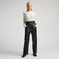 Cecilia Trouser Belt - Jet Black