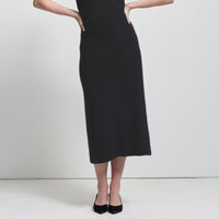 Claudine Knit Skirt - Jet Black