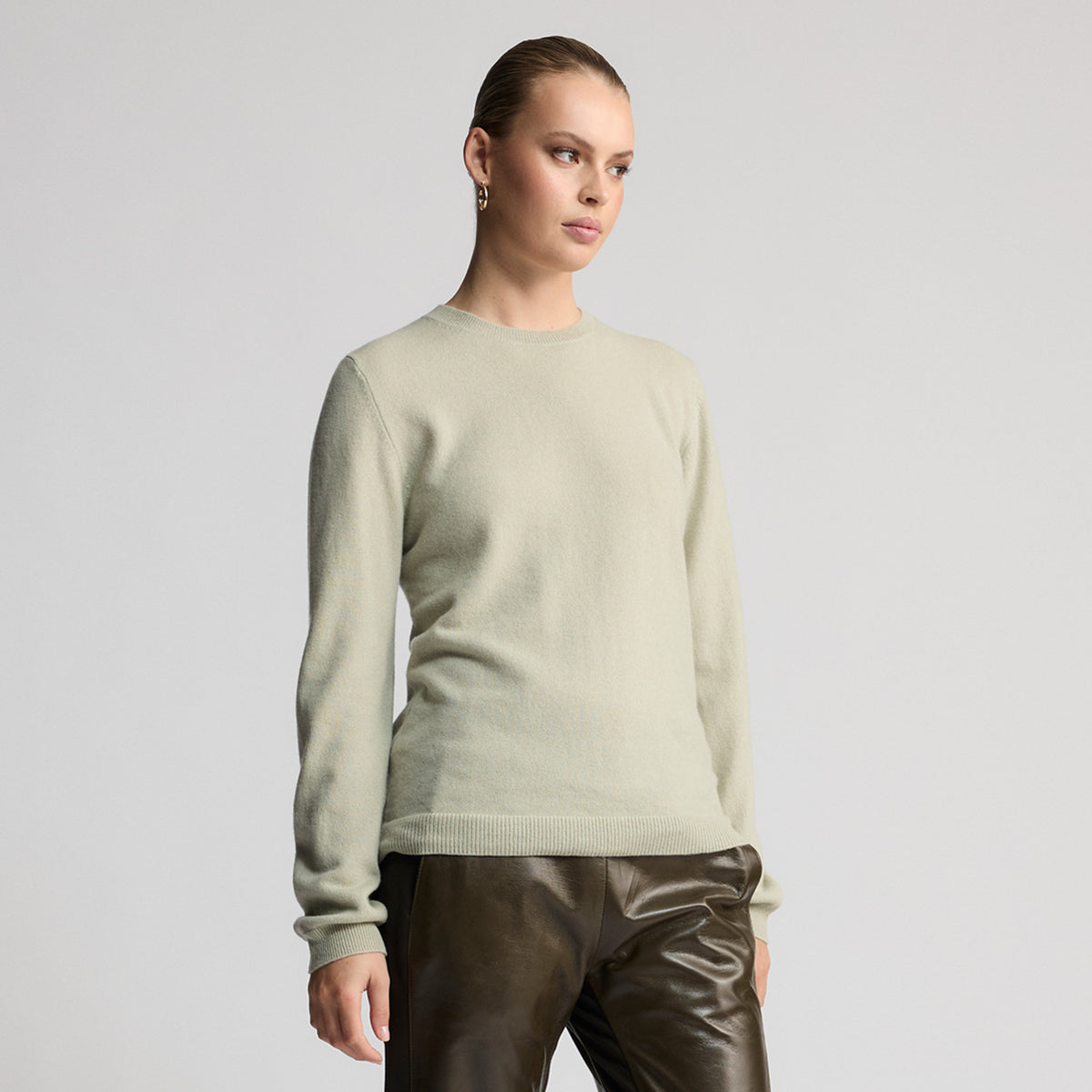 Candice Cashmere Knit - Pistachio