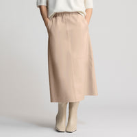 Gabriella - Long Skirt - Cashew