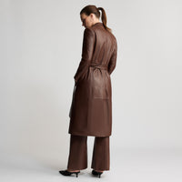 Amelia Trench Coat - Chestnut