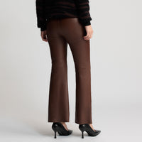 Harper Leather Pant - Chestnut