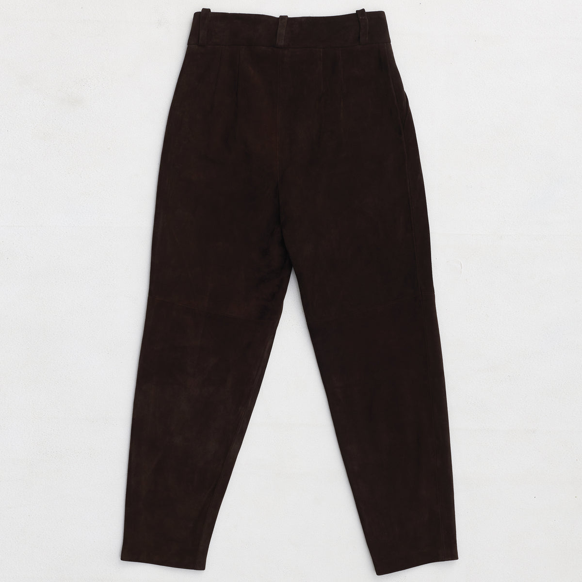 Harriet Trouser - Coffee Suede