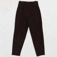 Harriet Trouser - Coffee Suede