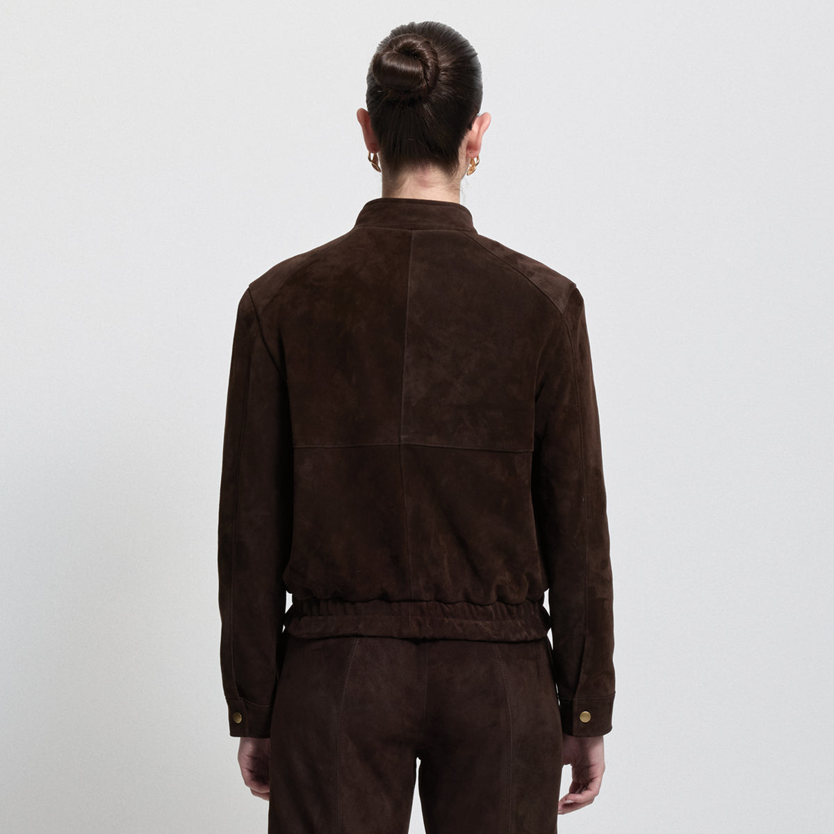 Rory Jacket - Coffee Suede