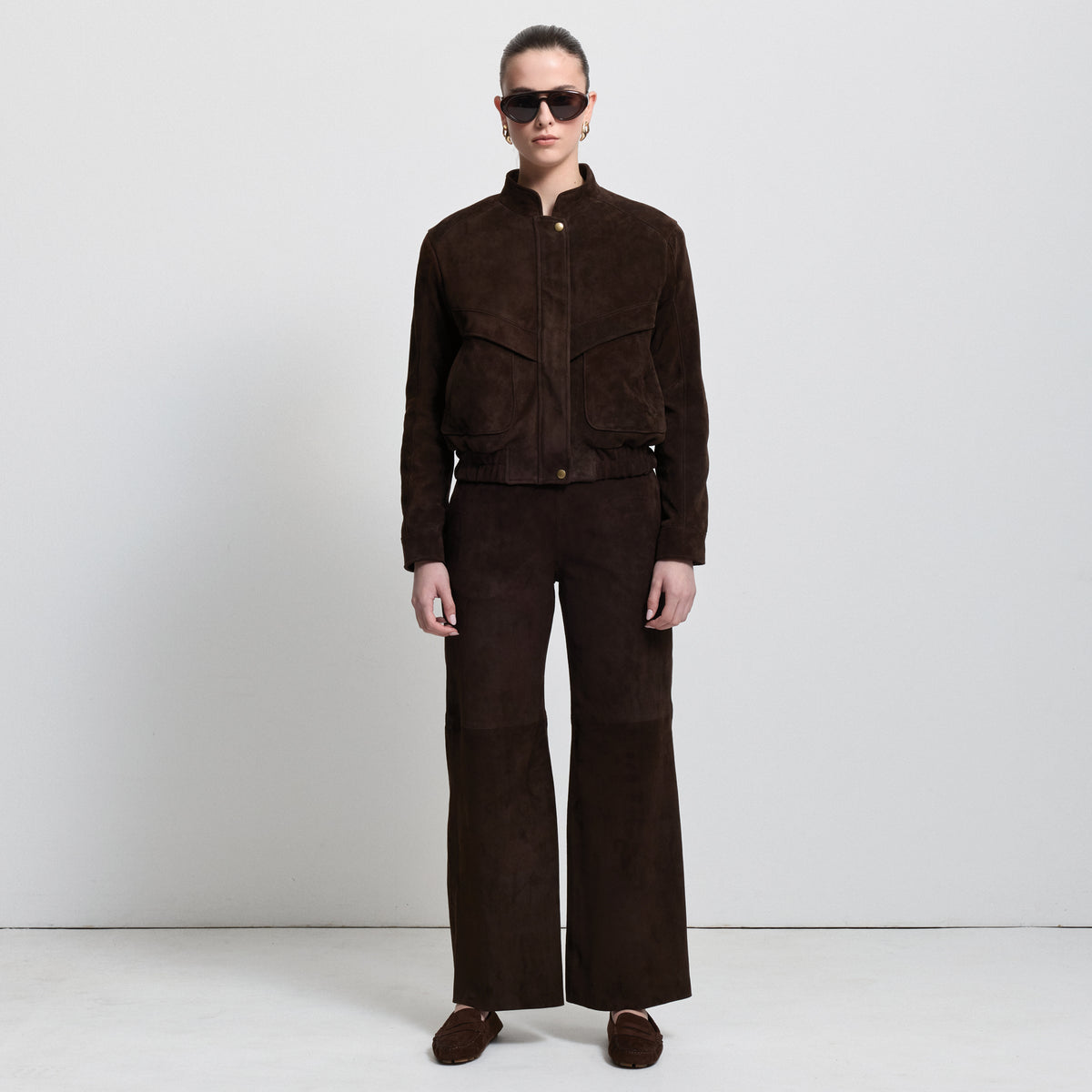 Rory Jacket - Coffee Suede