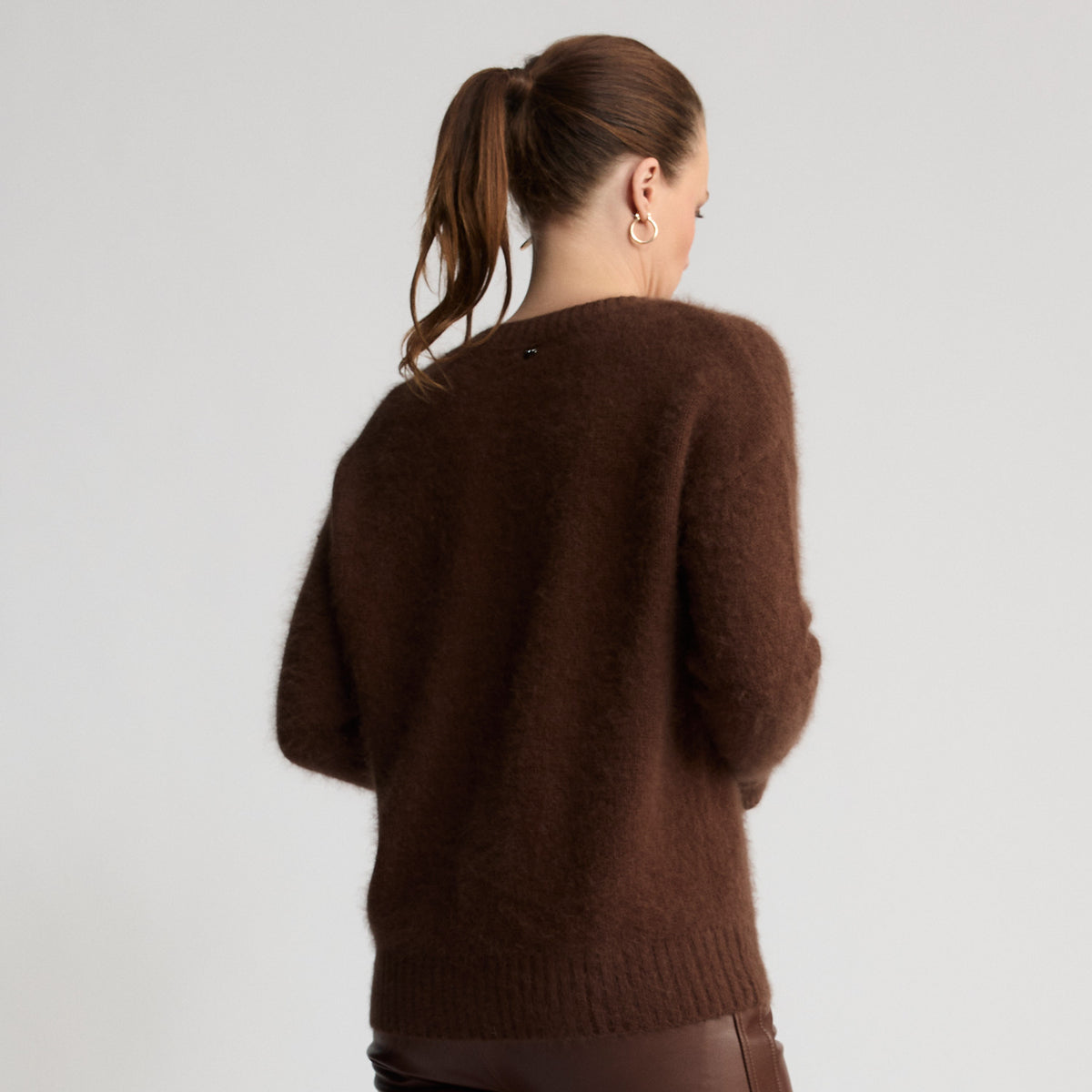 Smithton Cardigan - Espresso