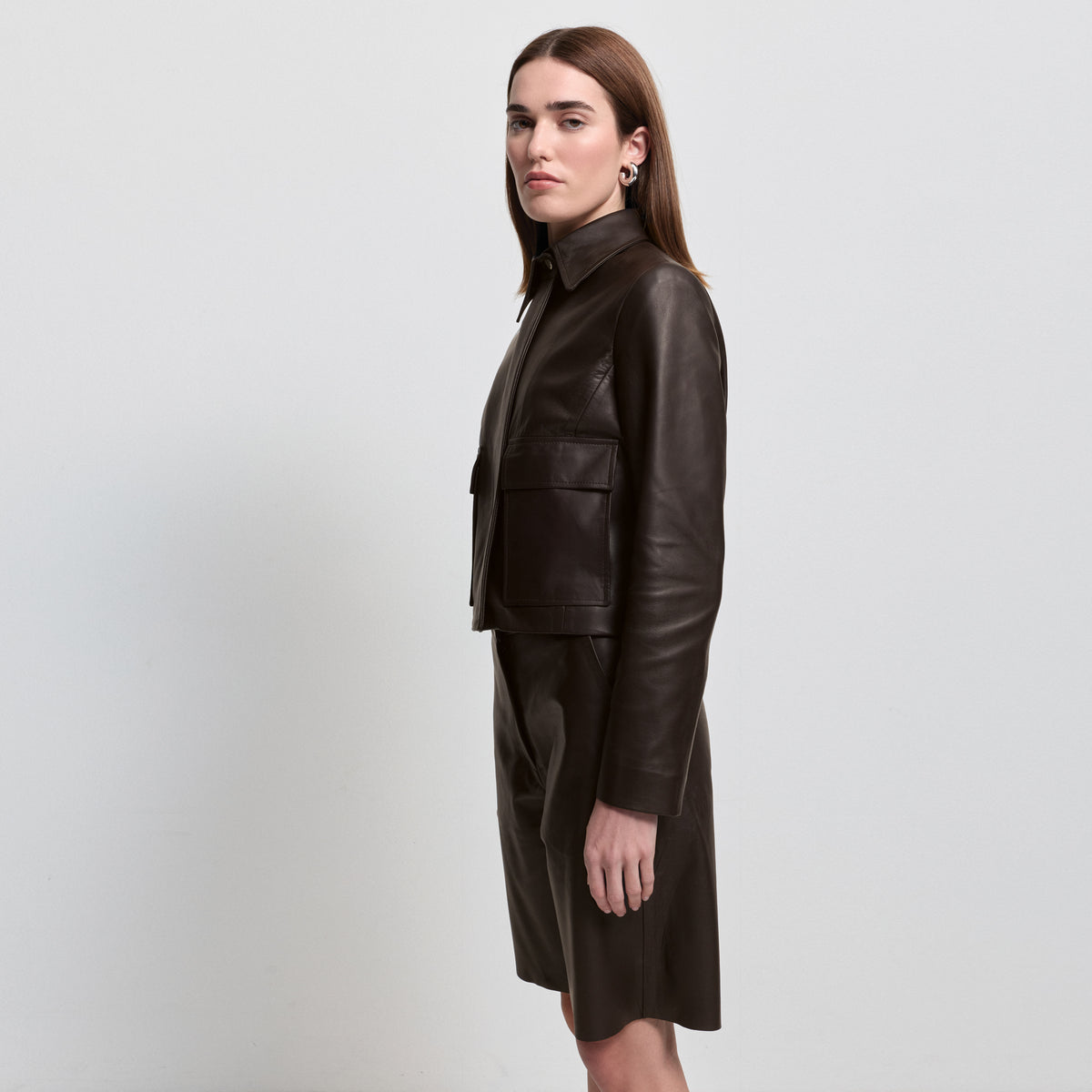 Audrey Jacket - Espresso Leather