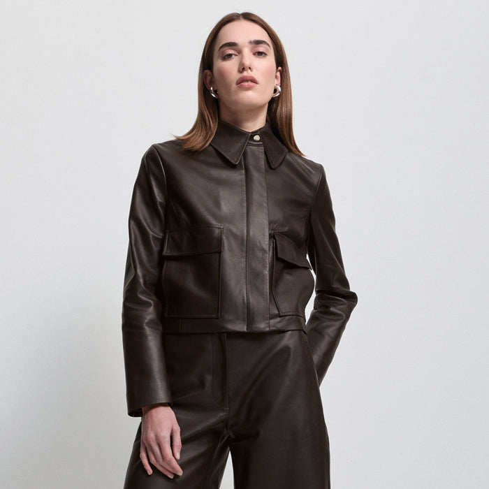 Audrey Jacket - Espresso Leather