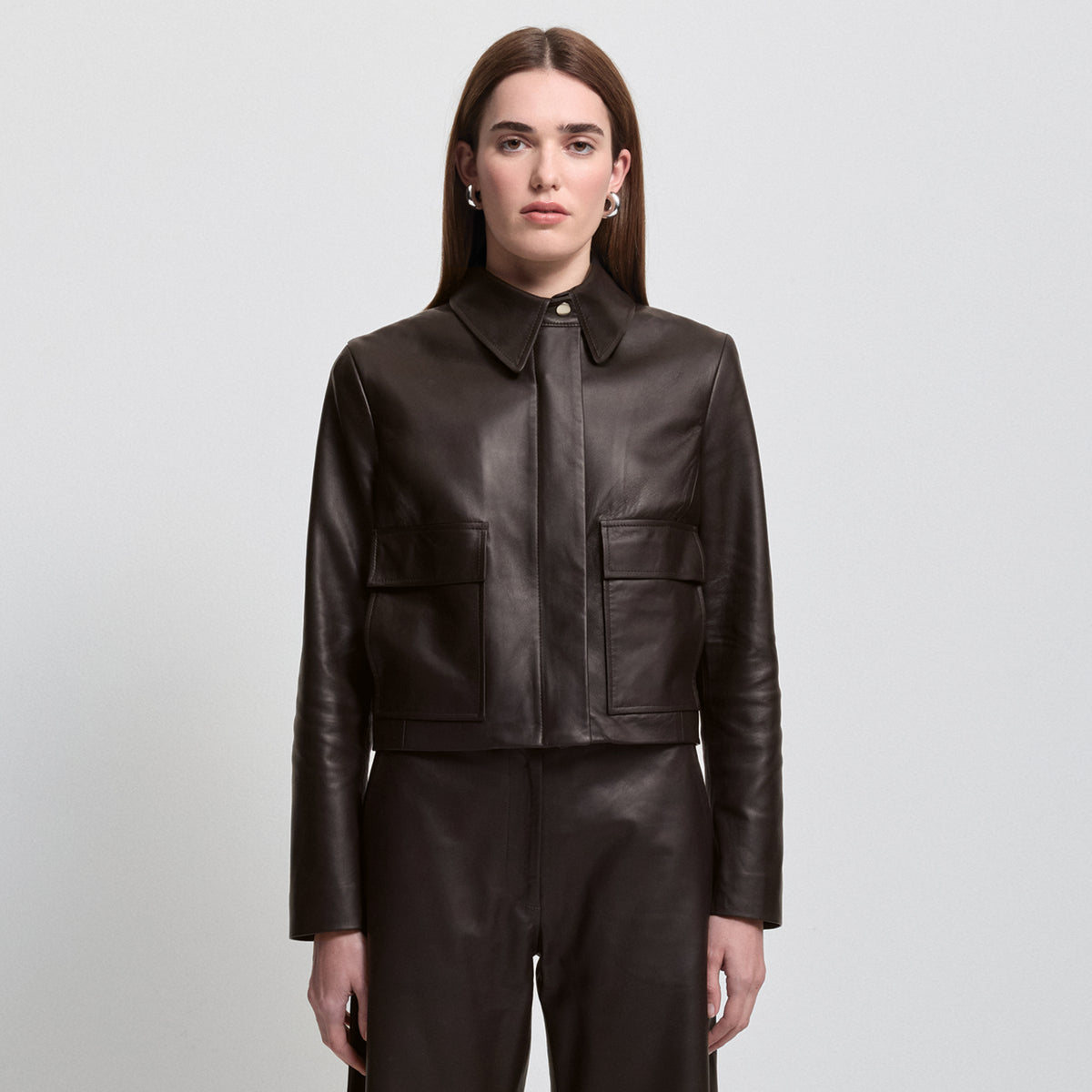 Audrey Jacket - Espresso Leather
