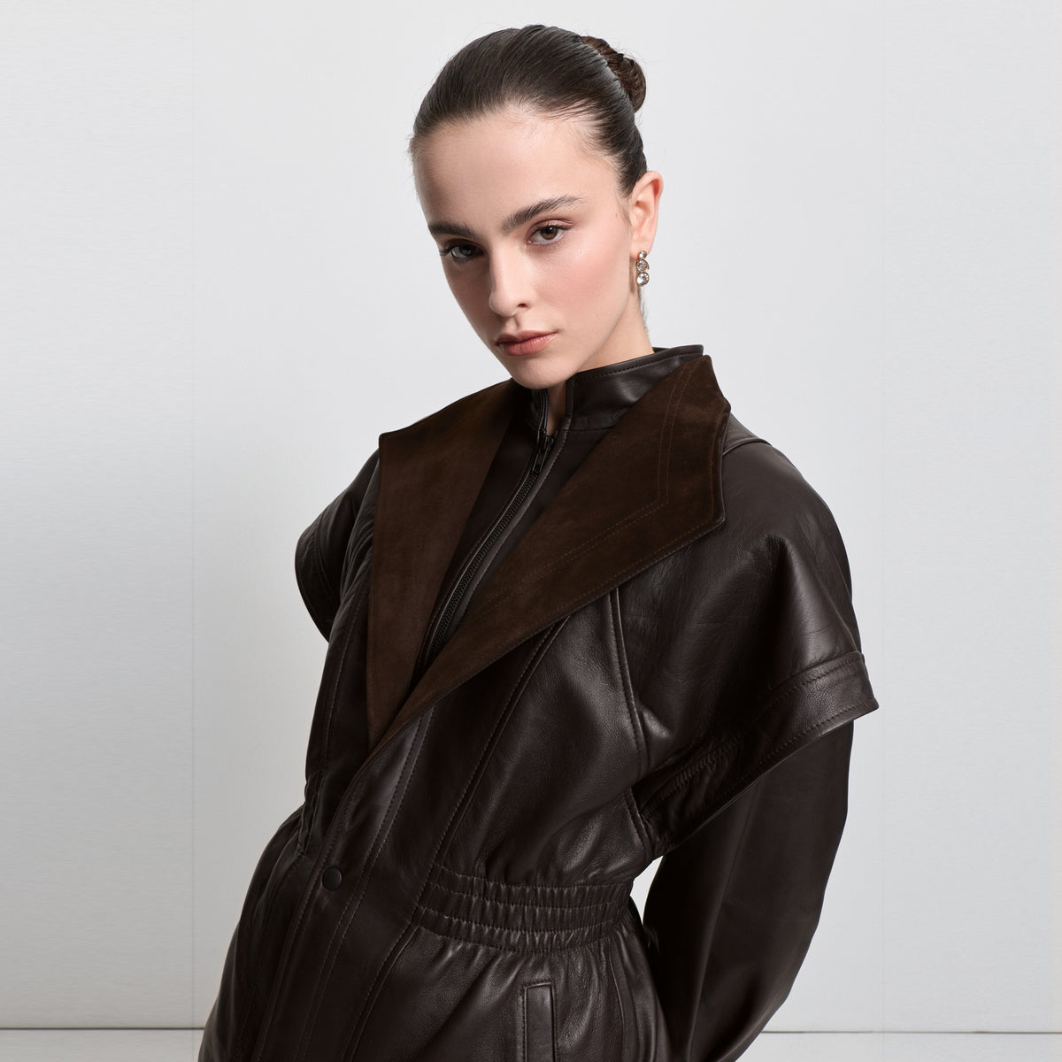 Charlize Jacket - Espresso Leather