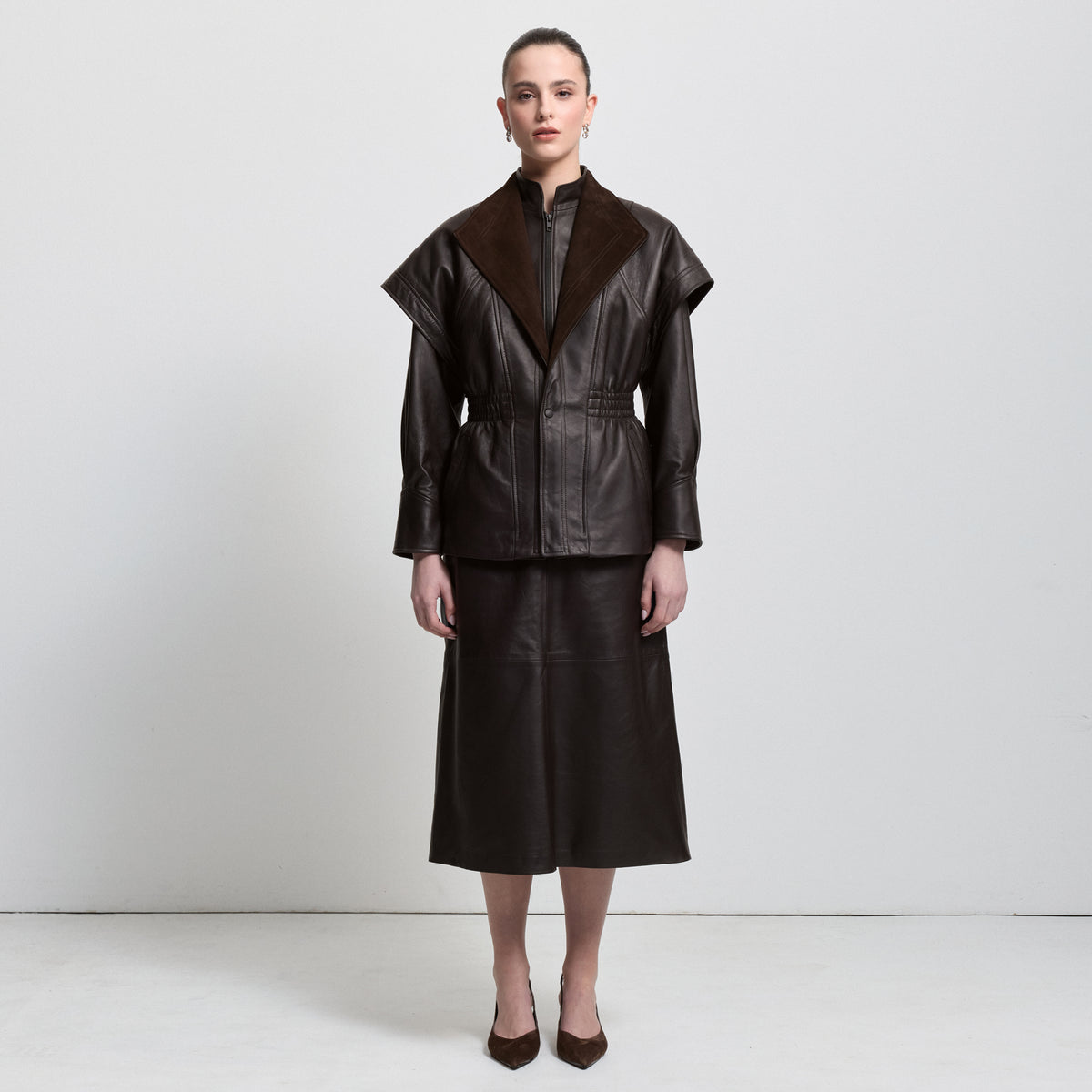 Charlize Jacket - Espresso Leather