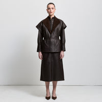 Charlize Jacket - Espresso Leather