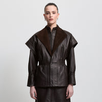 Charlize Jacket - Espresso Leather