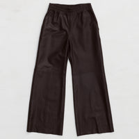Chicago Wide Leg Pant - Espresso Leather