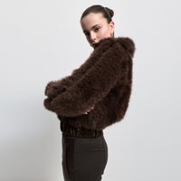 Luisa Shearling Jacket - Espresso