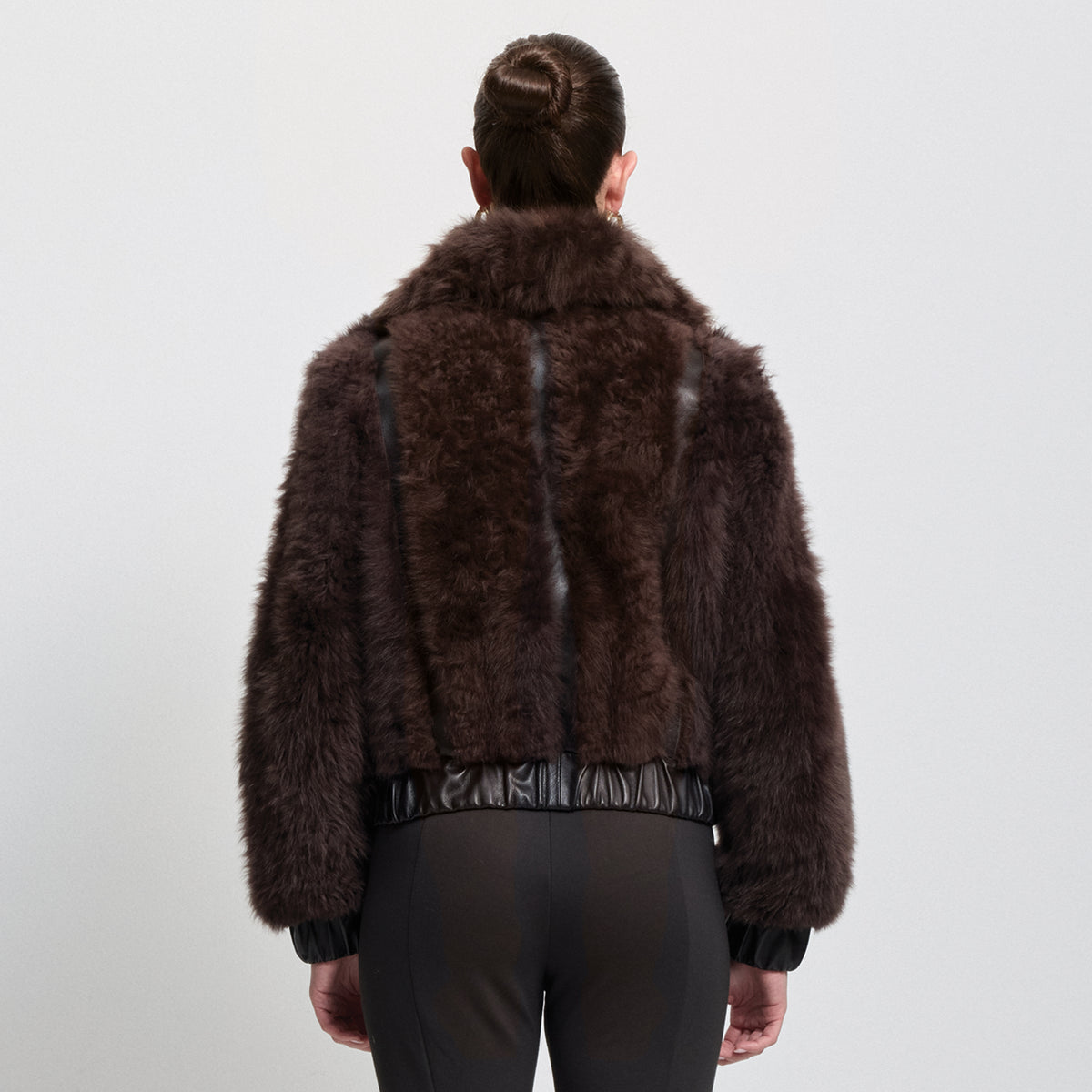 Luisa Shearling Jacket - Espresso