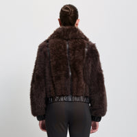 Luisa Shearling Jacket - Espresso