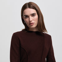Maya Cashmere Blend Knit - Espresso