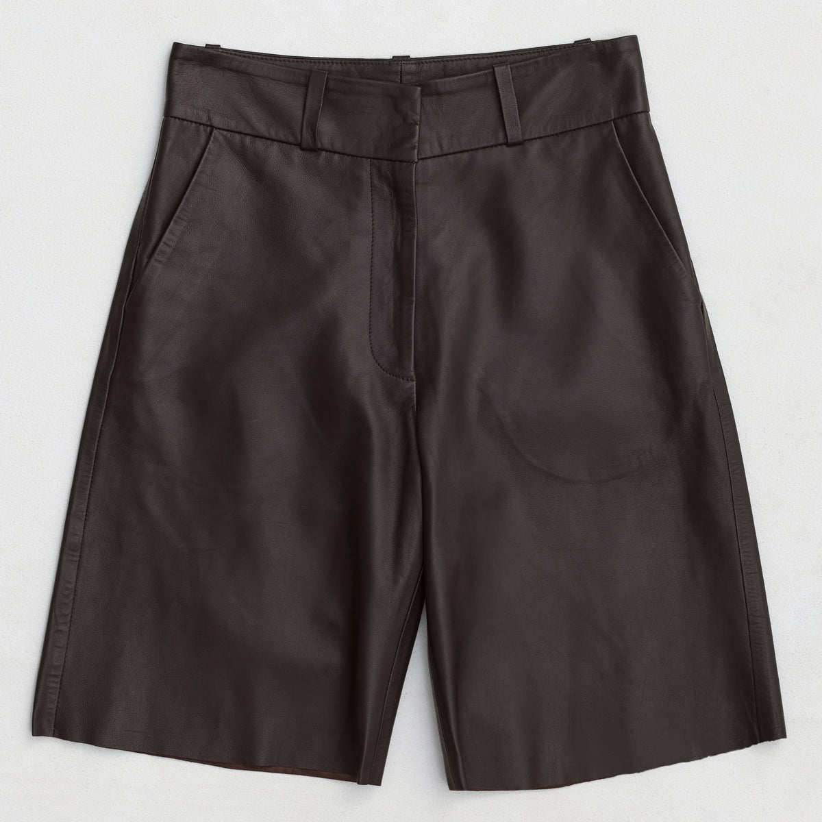 Xavier Shorts - Espresso Leather