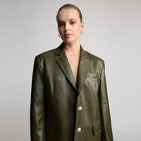 Darcy - Oversized Blazer - Fern