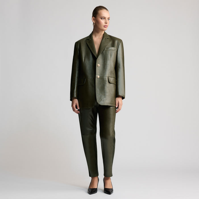 Darcy - Oversized Blazer - Fern