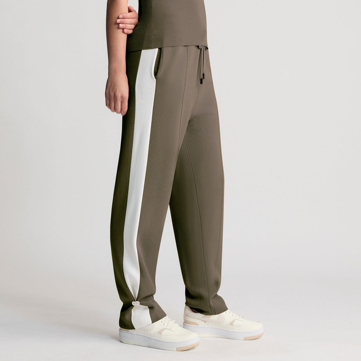 Base Layer Wide Leg Trouser - Fern