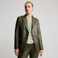 Samantha - Tailored Blazer - Fern