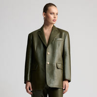 Darcy - Oversized Blazer - Fern