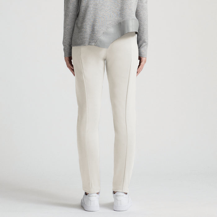 Frankie Jogger Pant - Porcelain Leather