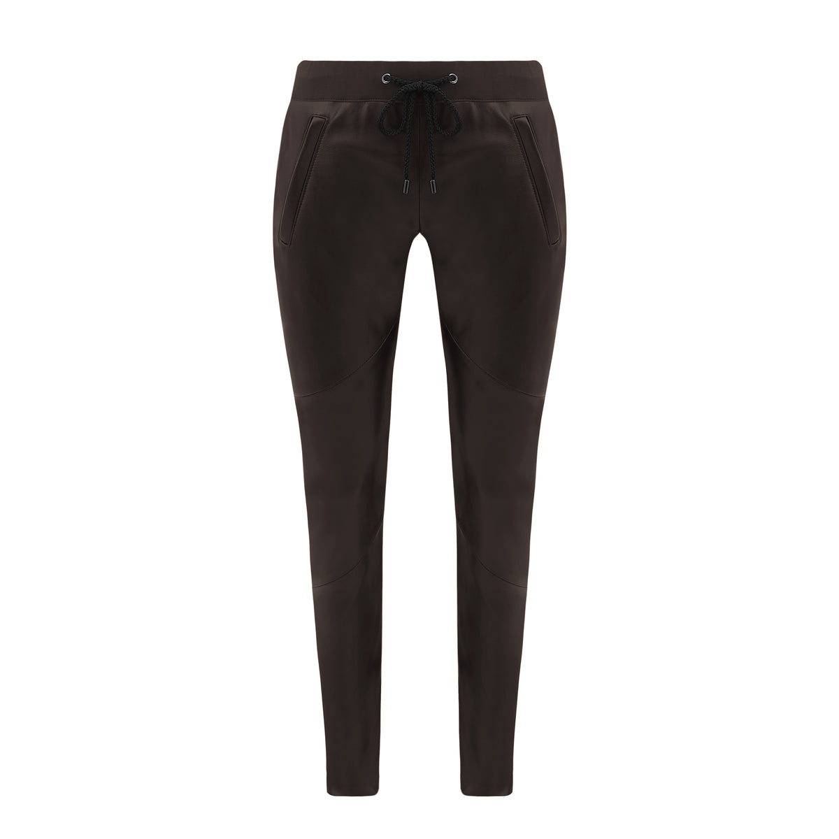 Frankie Jogger Pant - Espresso Leather