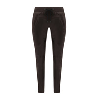 Frankie Jogger Pant - Espresso Leather