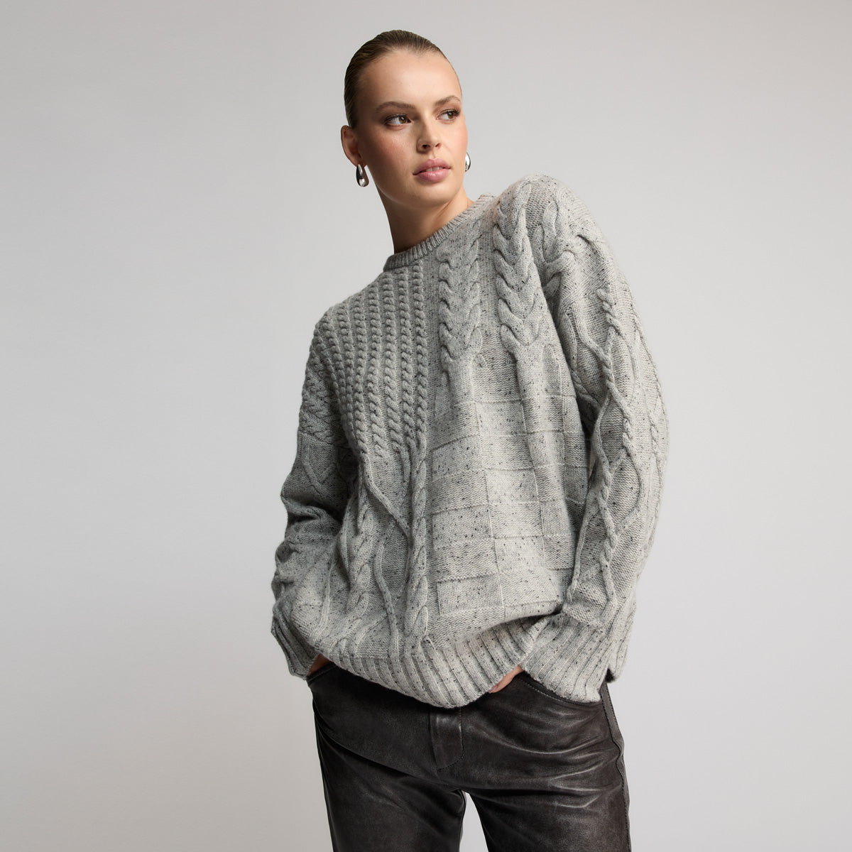 Sutton Knit - Granite