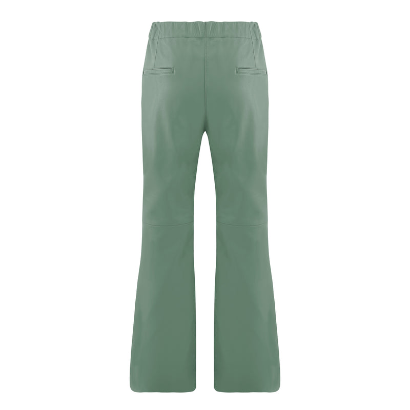 Harper Leather Pant - Sage